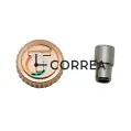 Заводная головка Tissot Luxury красное золото T685033462 - 1