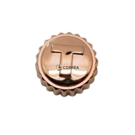 Заводна головка Tissot Dressport червоне золото T350029342 - 4