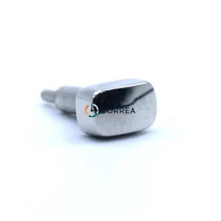 Кнопка хронографа прямоугольная белая FKH-010