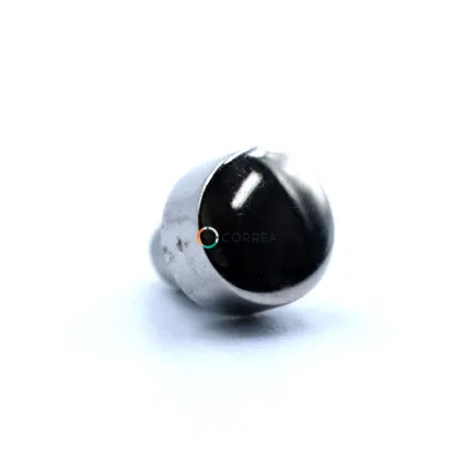 Кнопка хронографа цилиндрическая белая FKH-019w - 4