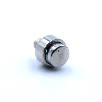 Кнопка хронографа цилиндрическая белая FKH-020w - 4