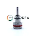 Кнопка хронографа цилиндрическая белая FKH-035 - 3