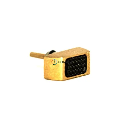 Кнопка хронографа прямоугольная красное золото для часов Hublot FKH-050 - 7