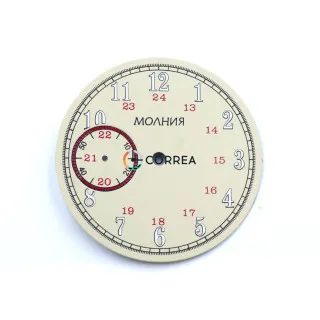 Циферблат для часов Молния бежевый CM-023