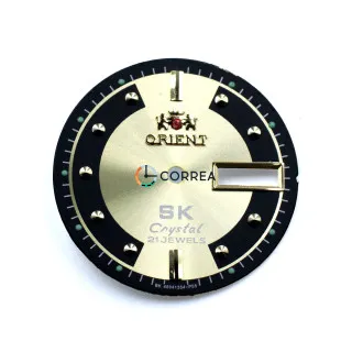 Циферблат для годинника Orient SK жовтий CO-045