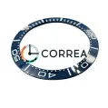 Керамическая накладка безеля для часов Omega Seamaster 300m 42 мм синяя KBO-006 - 2
