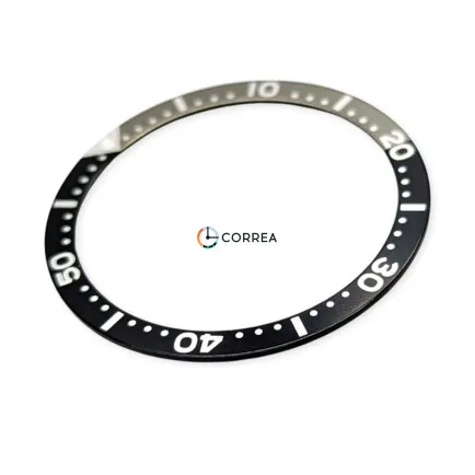 Алюминиевая накладка безеля для часов Seiko SKX007 SKX009 черно-серая KBSA-004 - 5