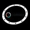 Алюминиевая накладка безеля для часов Seiko SKX007 SKX009 SKX011 серебро KBSA-006 - 2
