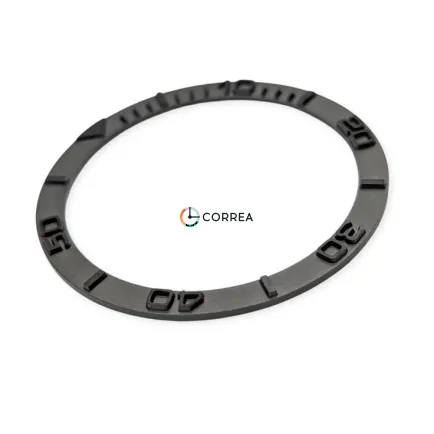 Керамическая накладка безеля для часов Seiko SKX007 SKX009 черная KBSK-001 - 6