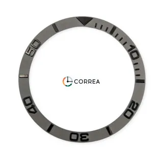Керамічна накладка безеля для годинника Seiko SKX007 SKX009 чорна KBSK-001