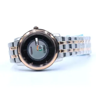 Корпус для часов Citizen Automatic комбинированный с чорним циферблатом KCI-001