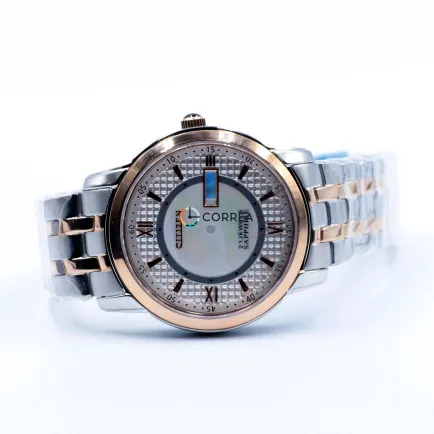 Корпус для часов Citizen Automatic комбинированный с белым циферблатом KCI-001 - 5