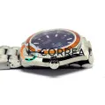 Корпус для часов Omega Seamaster Planet Ocean сталь с оранжевым безелем KOM-002o - 6