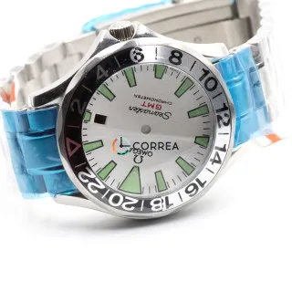 Корпус для часов Omega Seamaster GMT 41 mm сталь KOM-008