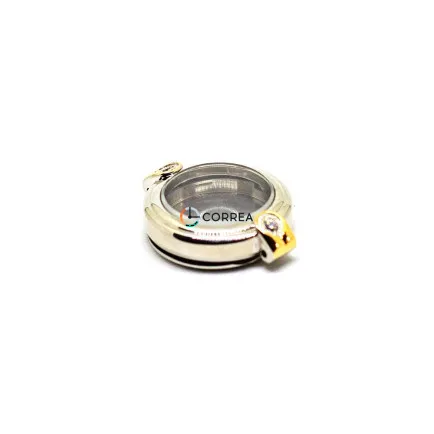 Корпус для часов Romanson RM 9132 комбинированный KR-020 - 7