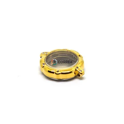 Корпус для часов Romanson RM 7518 золото KR-022 - 9