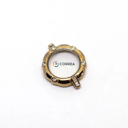 Корпус для часов Romanson RM 7518 красное золото KR-022 - 6
