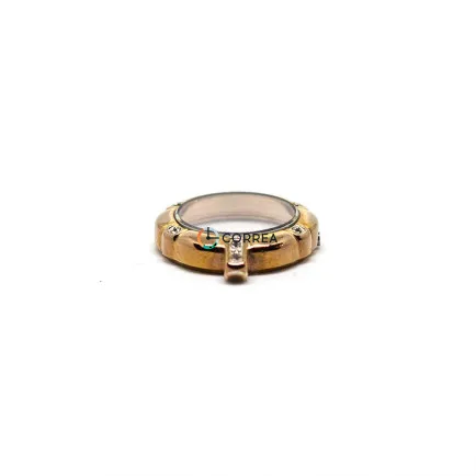 Корпус для часов Romanson RM 7518 красное золото KR-022 - 7