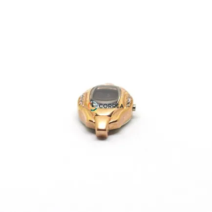 Корпус для часов Romanson RM 3138 красное золото с камнями KR-027 - 8