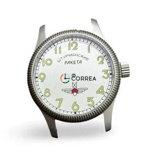 Корпус для часов Штурманские (Ракета) белый KRA-006