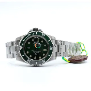 Корпус для годинників Rolex Submariner білий з чорним циферблатом KRO-001