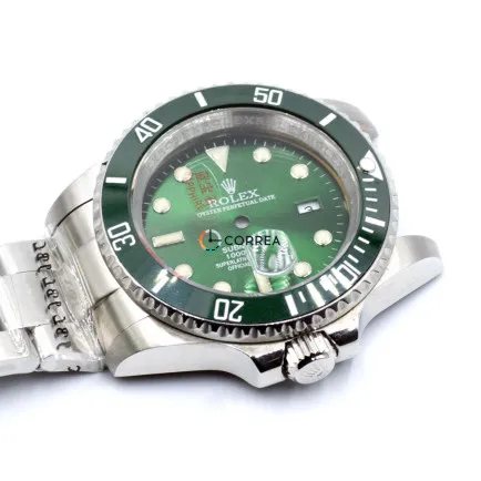 Корпус для годинників Rolex Submariner білий з чорним циферблатом KRO-001 - 13