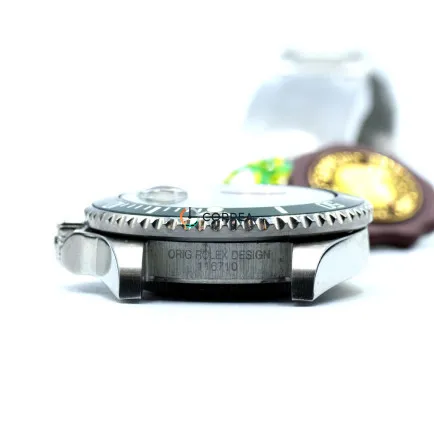 Корпус для годинників Rolex Submariner білий з чорним циферблатом KRO-001 - 11