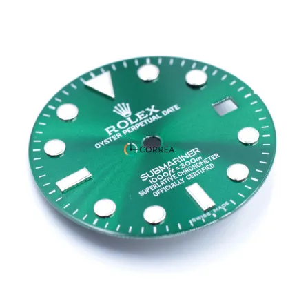 Корпус для годинників Rolex Submariner білий з чорним циферблатом KRO-002g - 19