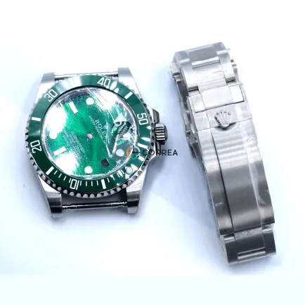 Корпус для годинників Rolex Submariner білий з чорним циферблатом KRO-002g - 11