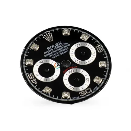 Корпус для годинника Rolex Daytona білий з чорним циферблатом KRO-003 - 12