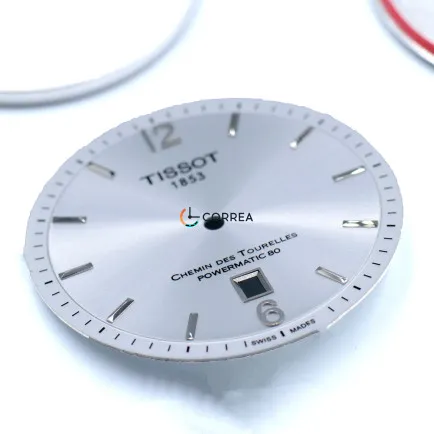 Корпус для годинника Tissot Powermatic 80 білий KT-003w - 11