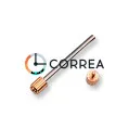 Штифт с винтами для ремешка Michael Kors красное золото FSPM-001 - 4