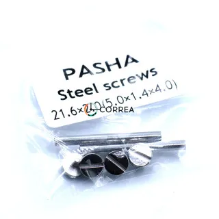 Набор крепежных деталей для ремешка Cartier Pasha белый (2 шт) FSPM-045