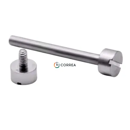 Штифт с винтами для ремешка белый FSPM-120 - 5