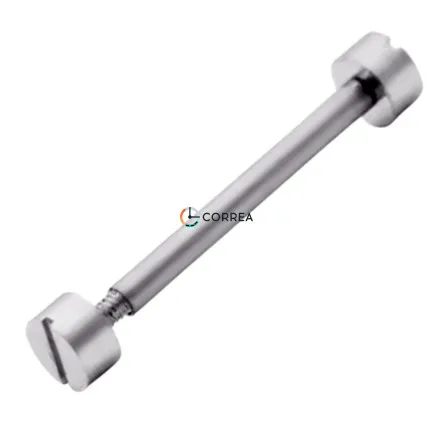 Штифт с винтами для ремешка белый FSPM-120 - 4