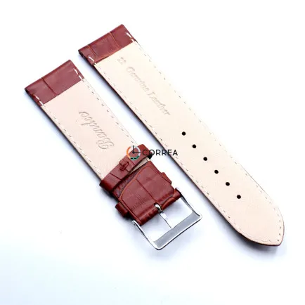 Ремінець з телячої шкіри Bandco коричневий HB1-21410 (RBK-048) - 9