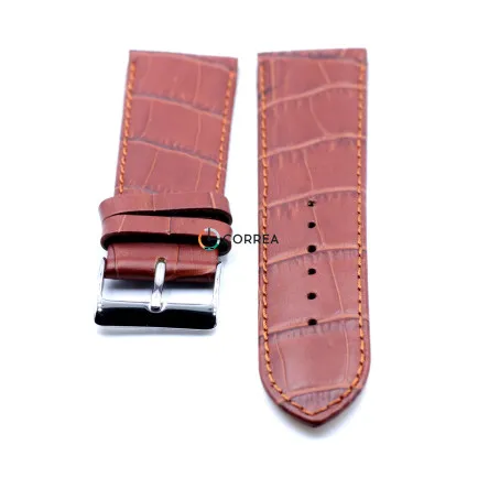 Ремінець з телячої шкіри Bandco коричневий HB1-21410 (RBK-048) - 7