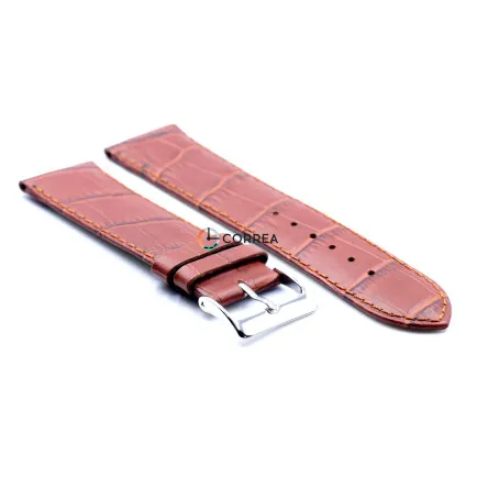 Ремінець з телячої шкіри Bandco коричневий HB1-21410 (RBK-048) - 8