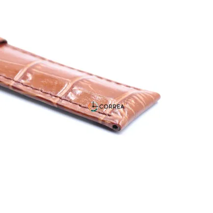 Ремешок из телячьей кожи Bandco коричневый HLV-91410 (RBK-049) - 9