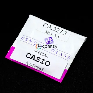 Скло плоске кругле для годинника Casio ⇔ 3,5 мм Ø 32,7 SCA-156