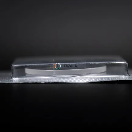 Скло сапфірове лінза кругле для годинника Omega ⇔ 1,9 мм Ø 28,5 SOM-006 - 5