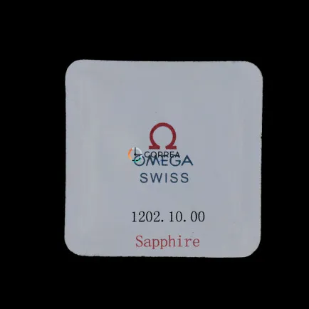 Скло сапфірове лінза кругле для годинника Omega 1202.10.00 ⇔ 2 мм Ø 27 SOM-007 - 5