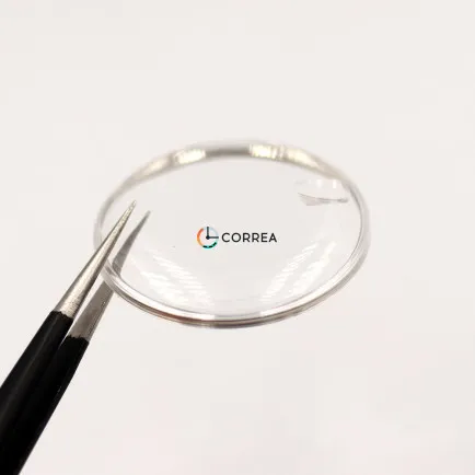 Стекло пластиковое циклоп для часов Omega Seamaster ⇔ 4,9 мм Ø 30,6 (серебро) SOM-012w - 6