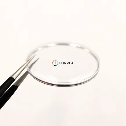 Стекло пластиковое для часов Omega Seamaster ⇔ 4,1 мм Ø 31,6 (серебро) SOM-013w - 6