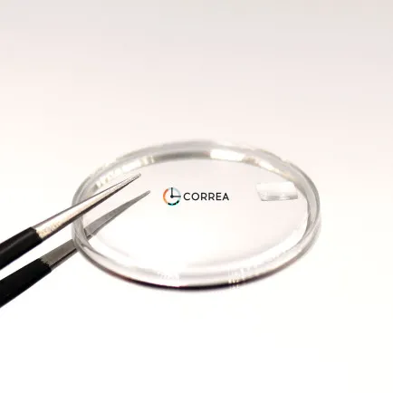 Стекло пластиковое циклоп для часов Omega Seamaster ⇔ 3,85 мм Ø 31,6 (серебро) SOM-014w - 6