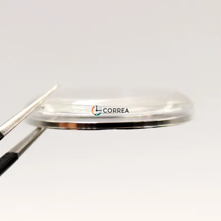 Стекло пластиковое для часов Omega Seamaster ⇔ 5,35 мм Ø 30,6 (серебро) SOM-016w - 6