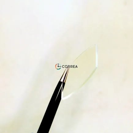 Скло плоске бочка для годинника Orient ⇔ 1,3 мм 28,5х30,5 SOR-007 - 5