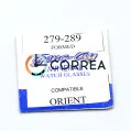 Скло плоске бочка для годинника Orient ⇔ 1 мм 27,9х28,9 SOR-020 - 1