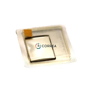 Скло лінза прямокутне для годинника Orient ⇔ 1,3 мм 25х30 мм SOR-023