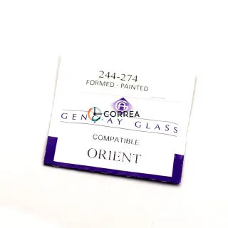 Скло плоске прямокутне для годинника Orient 3 Stars Сrystal (Фреза) ⇔ 1 мм 24,5х27,5 SOR-026